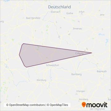 VGF Fulda coverage area map