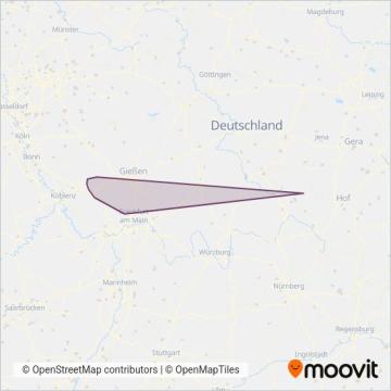 Medenbach Traffic GmbH coverage area map