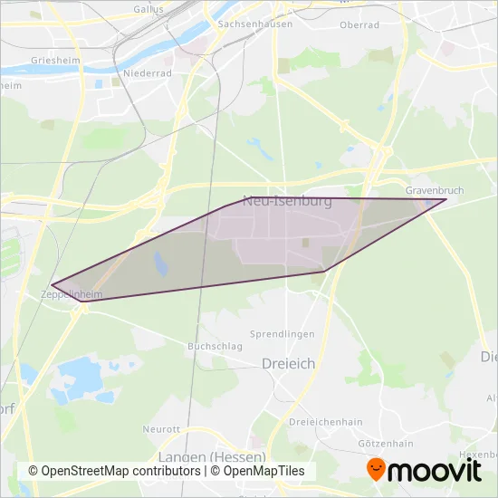 Stadtwerke Neu-Isenburg Verbundsgebiet