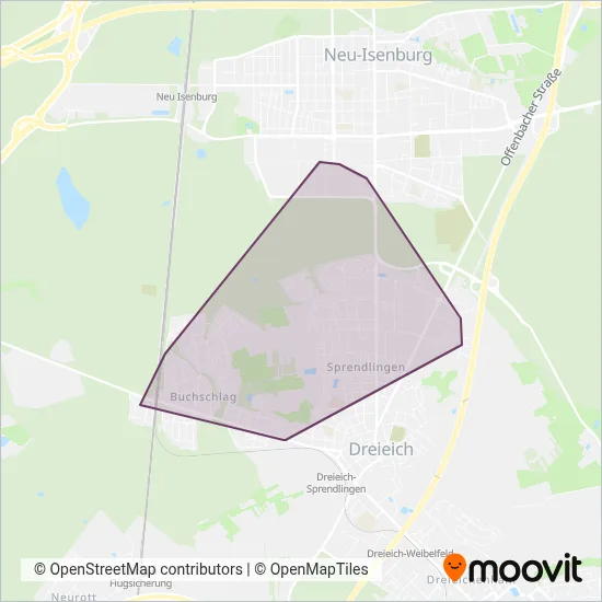 Verkehrsbetriebe Dreieich Verbundsgebiet