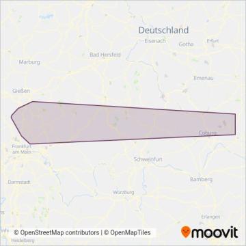 VGO Friedberg coverage area map