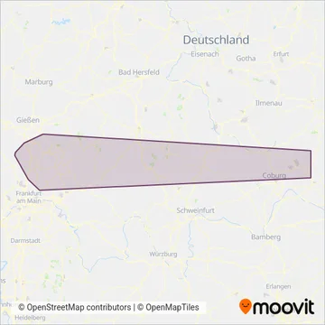 VGO Friedberg coverage area map