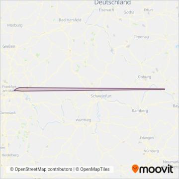 Stadtverkehr Maintal coverage area map