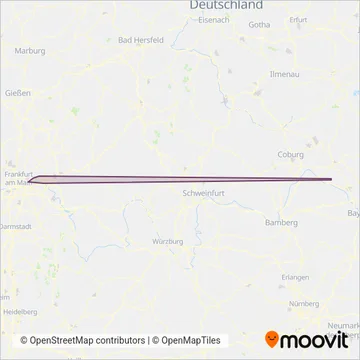 Stadtverkehr Maintal coverage area map