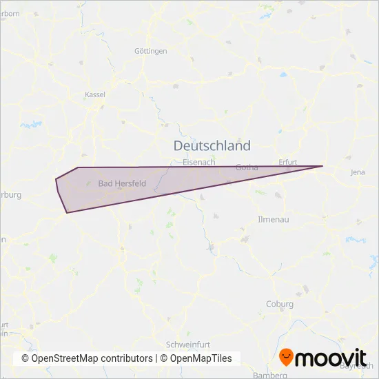 Schmetterling-Reisen Zulauf (Bus) Verbundsgebiet