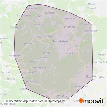 HLB Bus GmbH (Bus) coverage area map