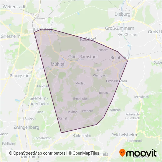 FS Omnibus GmbH & Co. KG Verbundsgebiet