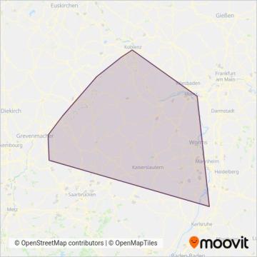 SÜWEX coverage area map