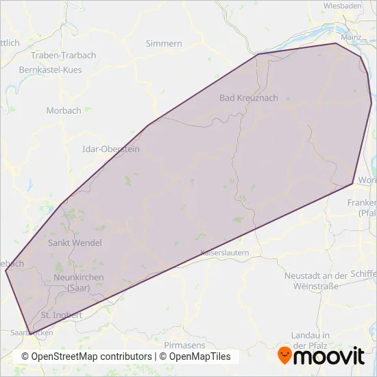 vlexx Verbundsgebiet