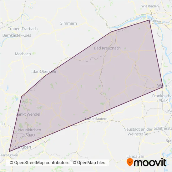 vlexx2 Verbundsgebiet