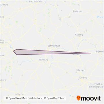 Stadtverkehr Aschaffenburg (Bus) coverage area map
