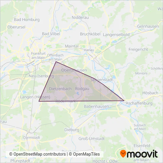 Stroh Bus-Verkehrs GmbH, Offenbach Verbundsgebiet