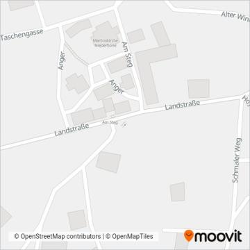cantus Verkehrsgesellschaft (Bus) coverage area map