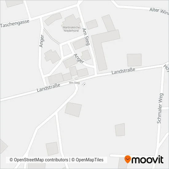 cantus Verkehrsgesellschaft (Bus) coverage area map