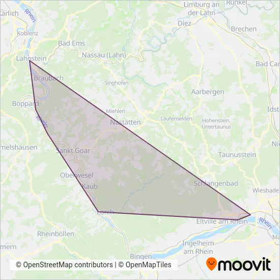 VIAS GmbH (Bus) Verbundsgebiet