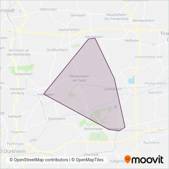 Vorderpfalz Verbundsgebiet