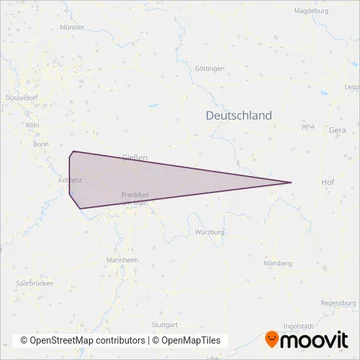 Martin Becker GmbH & Co. KG coverage area map