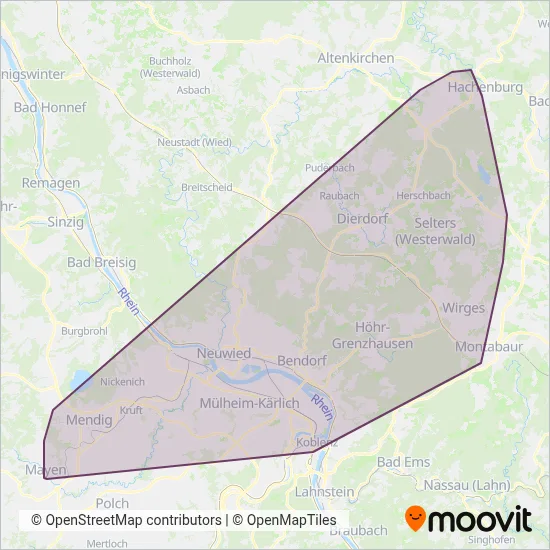 FriBus Verbundsgebiet