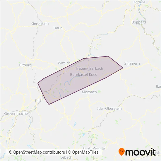 Moselbahn Verbundsgebiet