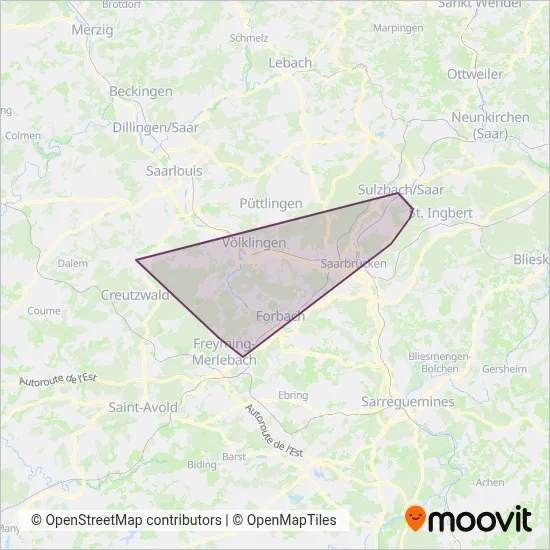 Baron Reisen GmbH Verbundsgebiet