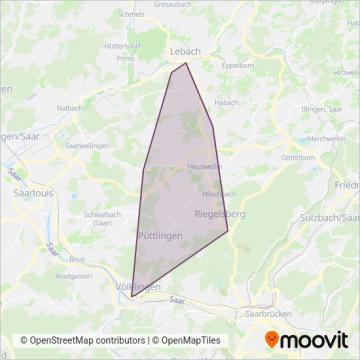 Lay Reisen - on Tour GmbH coverage area map