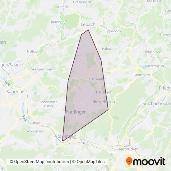 Lay Reisen - on Tour GmbH Verbundsgebiet