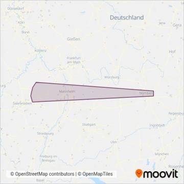 Westpfalz coverage area map