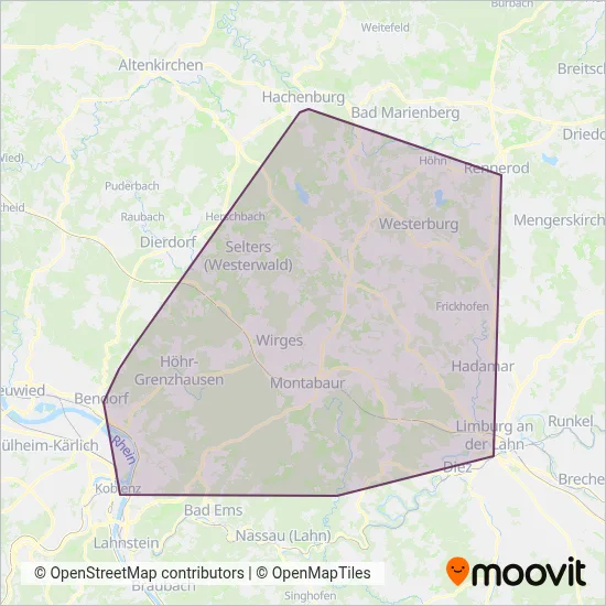 Griesar Reisen GmbH Verbundsgebiet