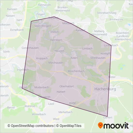 Meso and more GmbH coverage area map