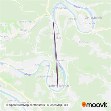 Rhenus Veniro (Bus) coverage area map