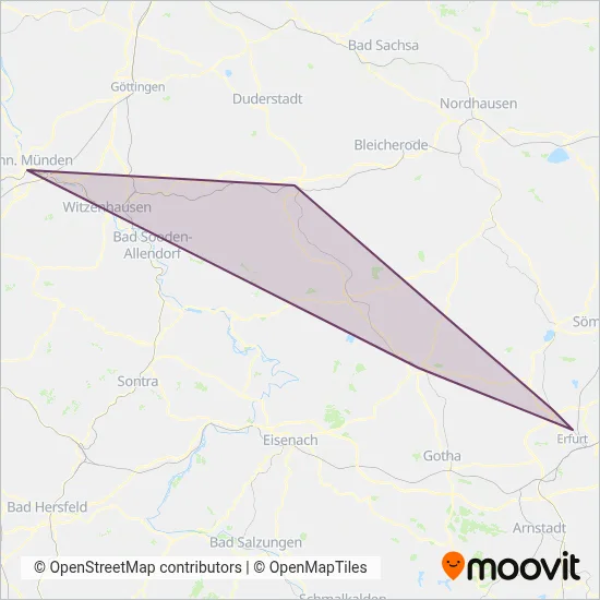 DB Regio AG Südost Verbundsgebiet