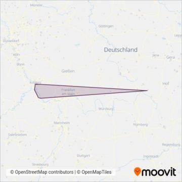 DBSch coverage area map