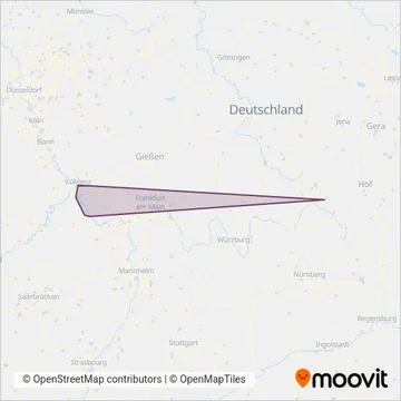 DBSch coverage area map
