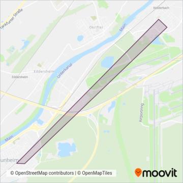 Via Rhein Main Mobility GmbH coverage area map