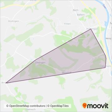 Nikolaus Kirsch GmbH coverage area map