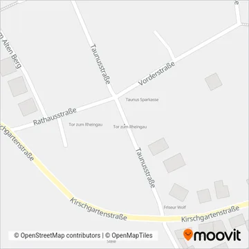 Схема покрытия компании Main-Taunus-Verkehrsgesellschaft mbH