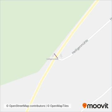 Схема покрытия компании RhönEnergie Bus GmbH (NVV) - Канатная дорога