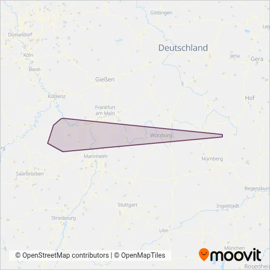 Kommunalverkehr Rhein-Nahe (Bus) Verbundsgebiet