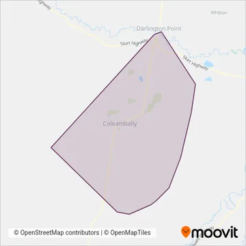 C & J Robertson Pty Ltd coverage area map