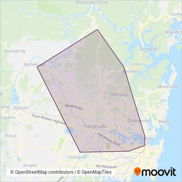 CDC NSW R4 coverage area map