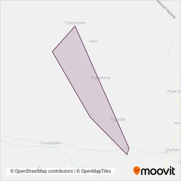 Curr Buses Pty Ltd coverage area map