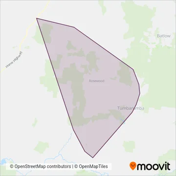 Apple Transport Services Pty Ltd coverage area map