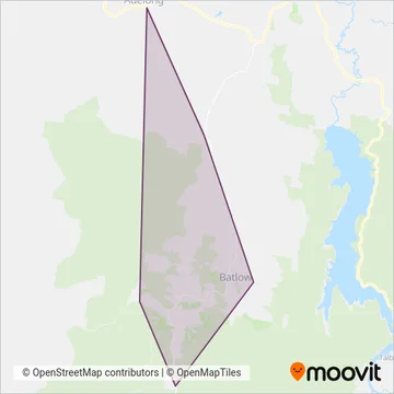 Mapa del área de cobertura de Worrick John Shaw Pty Ltd