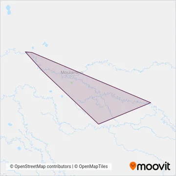 Mapa del área de cobertura de WB & AK Davies Pty Ltd