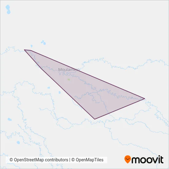 Mapa del área de cobertura de WB & AK Davies Pty Ltd