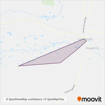 Mapa del área de cobertura de G J & G Driver Pty Ltd