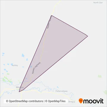 Mapa del área de cobertura de Jenlai Pty Limited