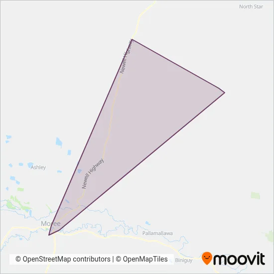 Mapa del área de cobertura de Jenlai Pty Limited
