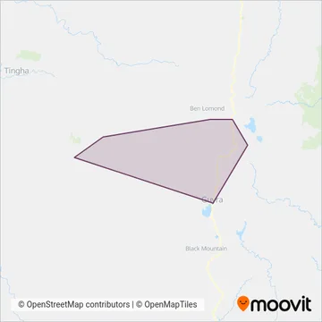 Mapa del área de cobertura de Gavne Enterprises Pty Ltd