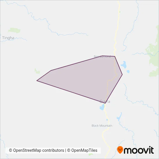 Mapa del área de cobertura de Gavne Enterprises Pty Ltd